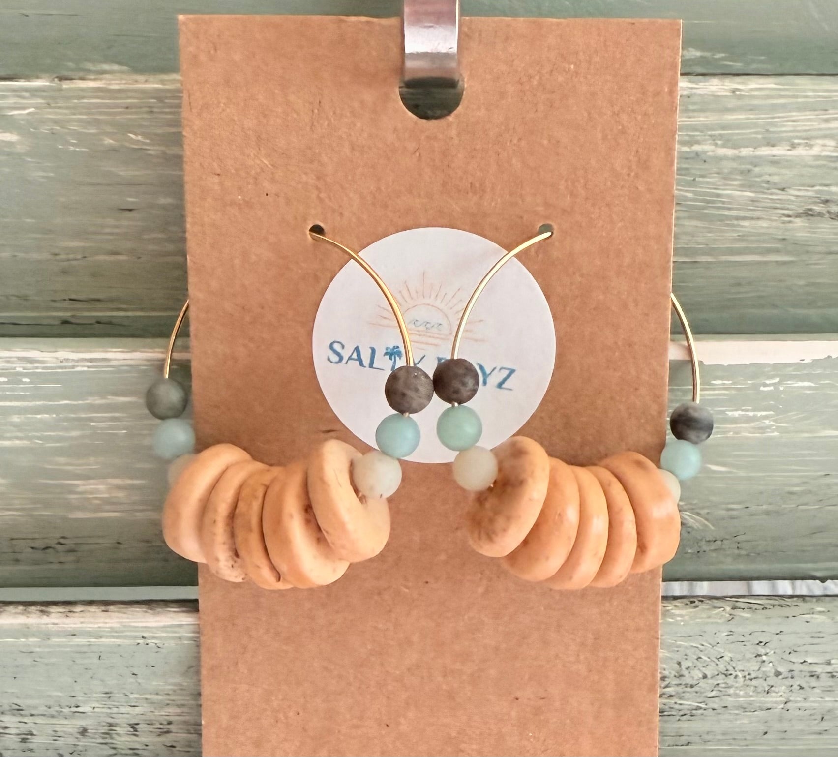 Sand Dunes Hoop Earrings
