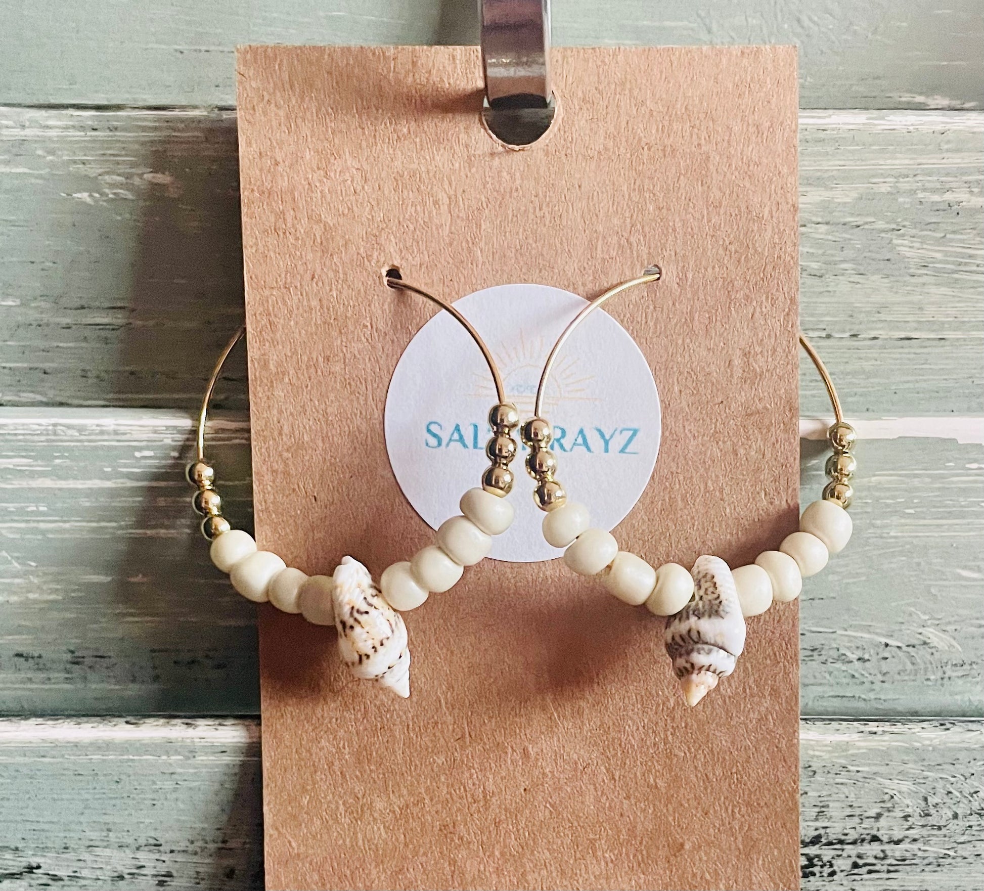 Salty Shores Hoop Earrings