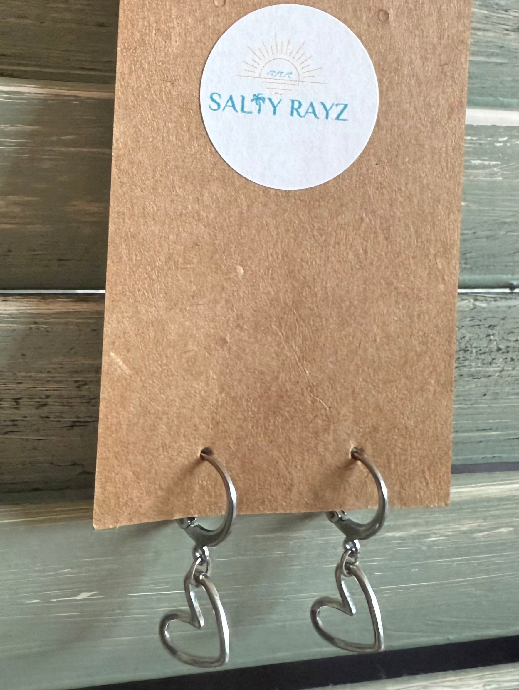 Sea of Love Leverback Earrings