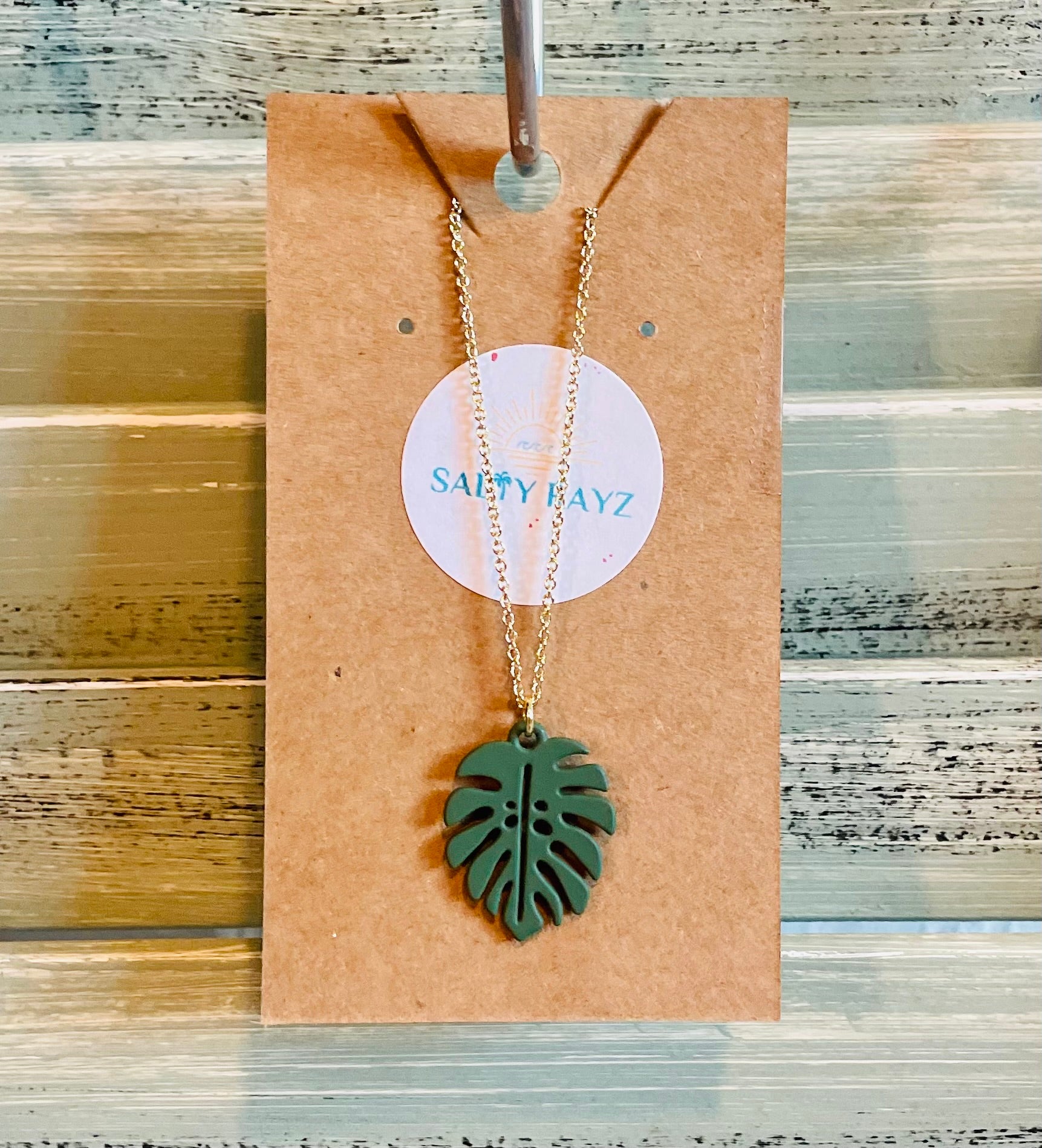 Mini Monstera Collection: Necklaces
