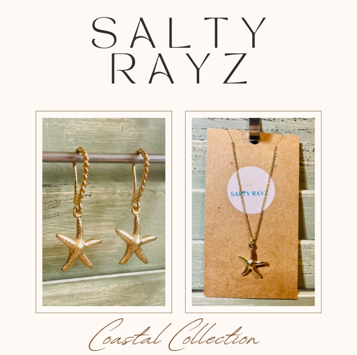 Twisted Starfish Necklace