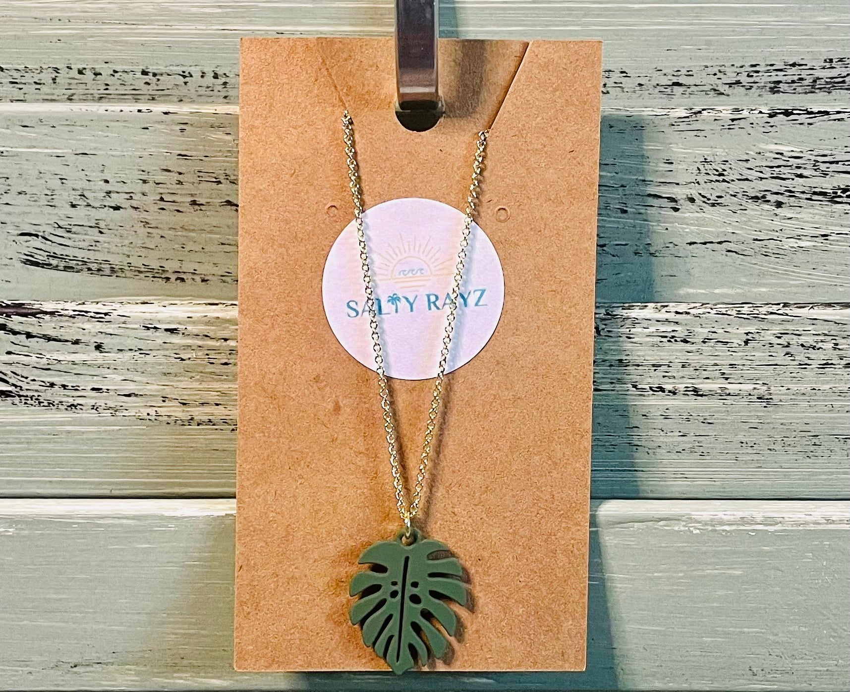 Mini Monstera Collection: Necklaces
