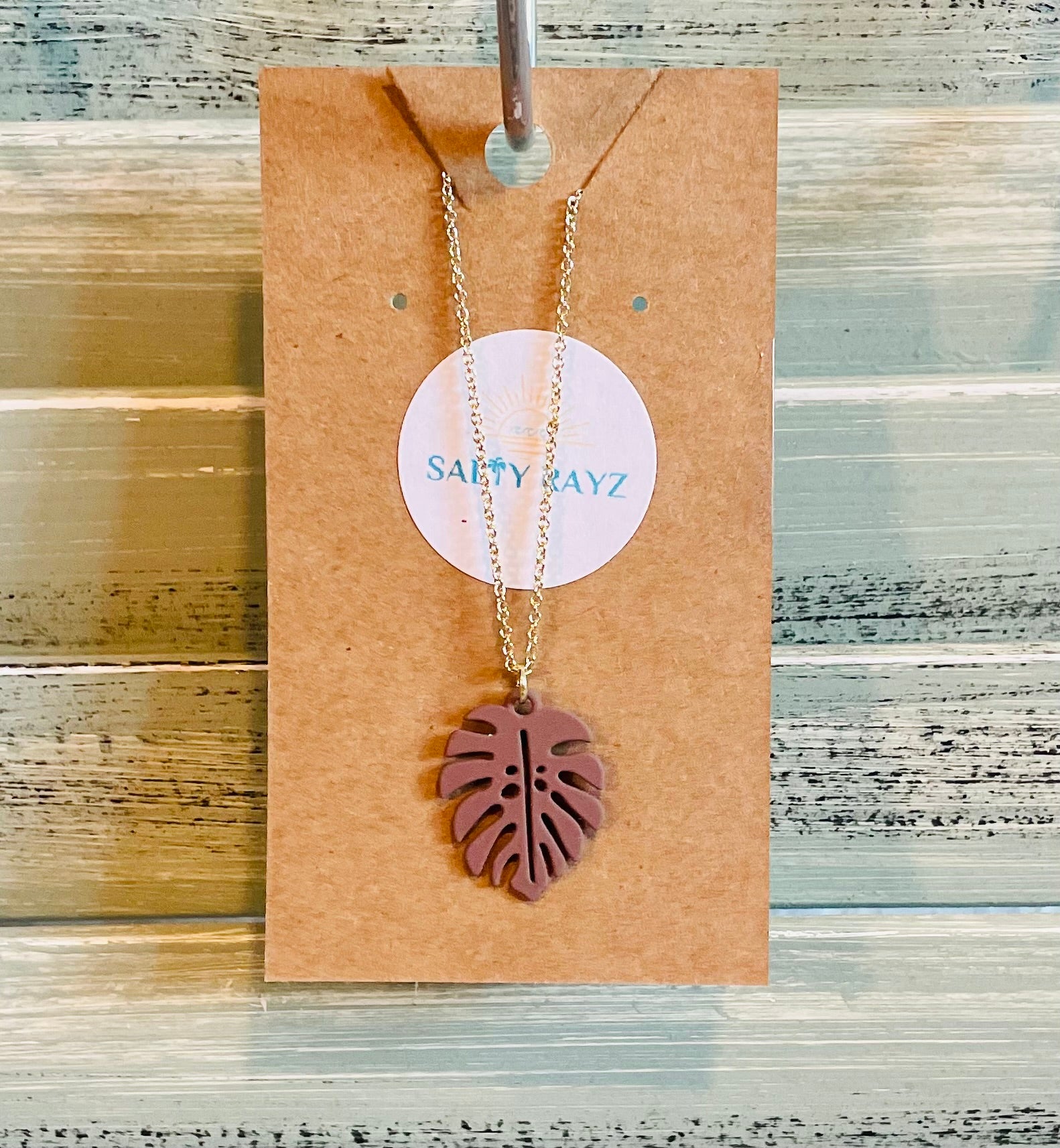 Mini Monstera Collection: Necklaces