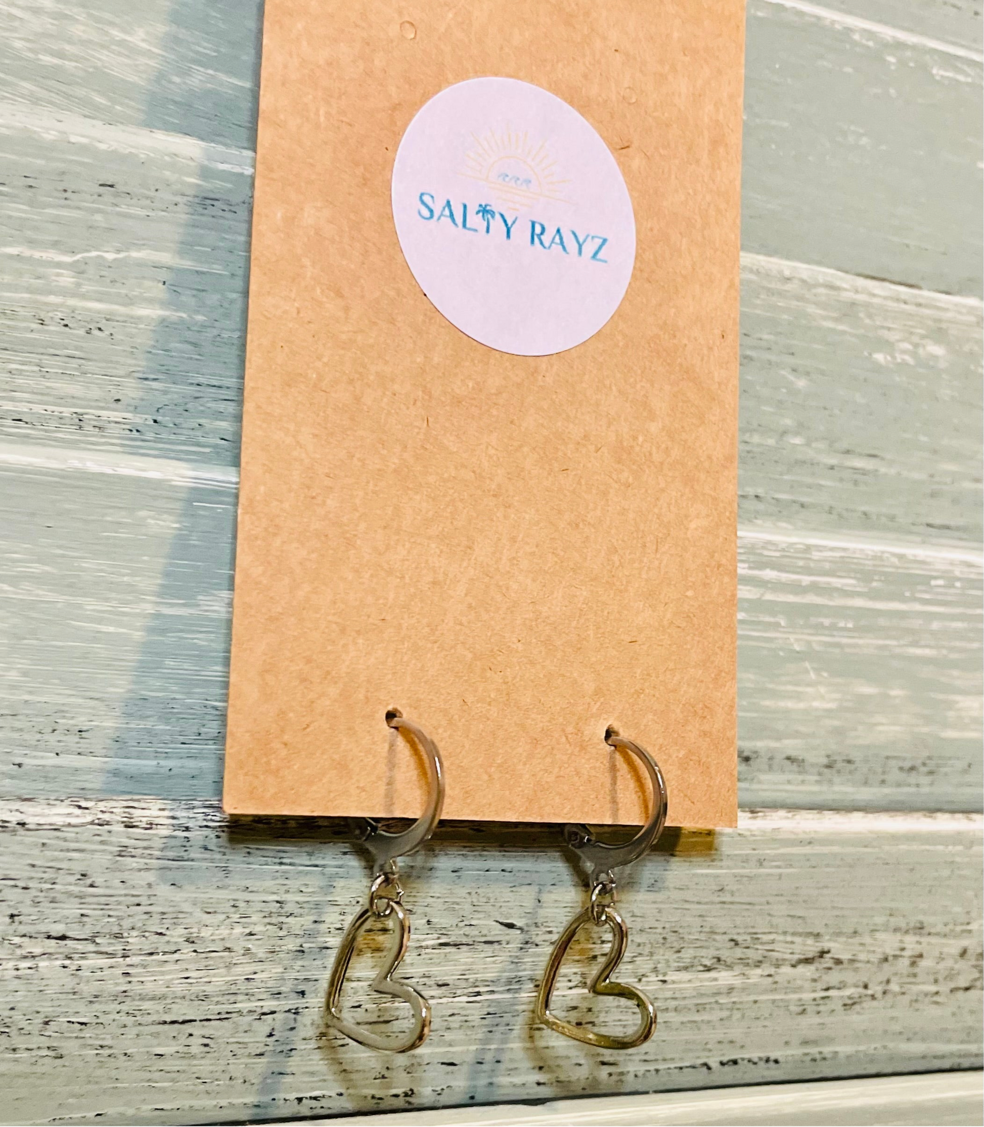 Sea of Love Leverback Earrings