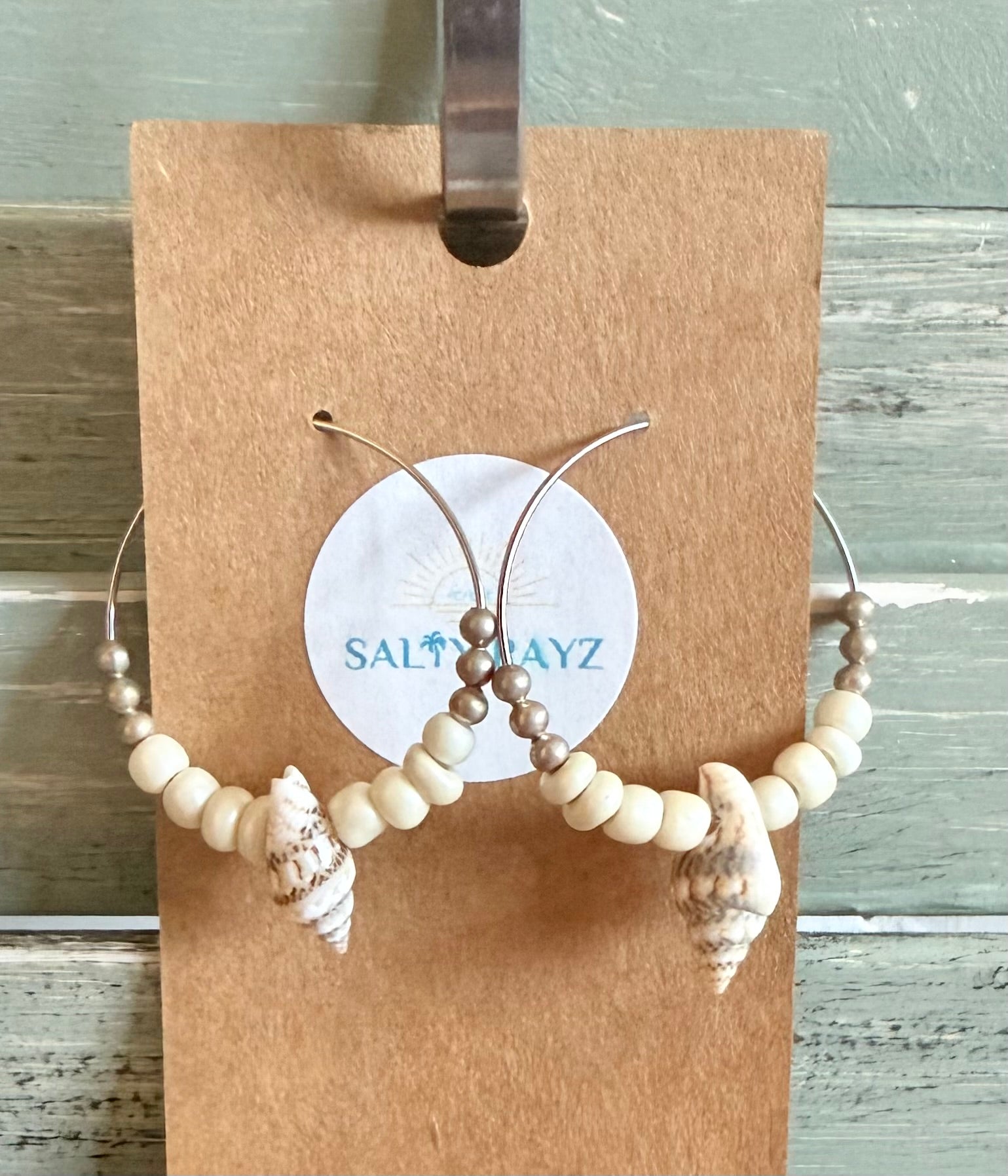 Salty Shores Hoop Earrings