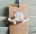 Salty Bones Hoop Earrings