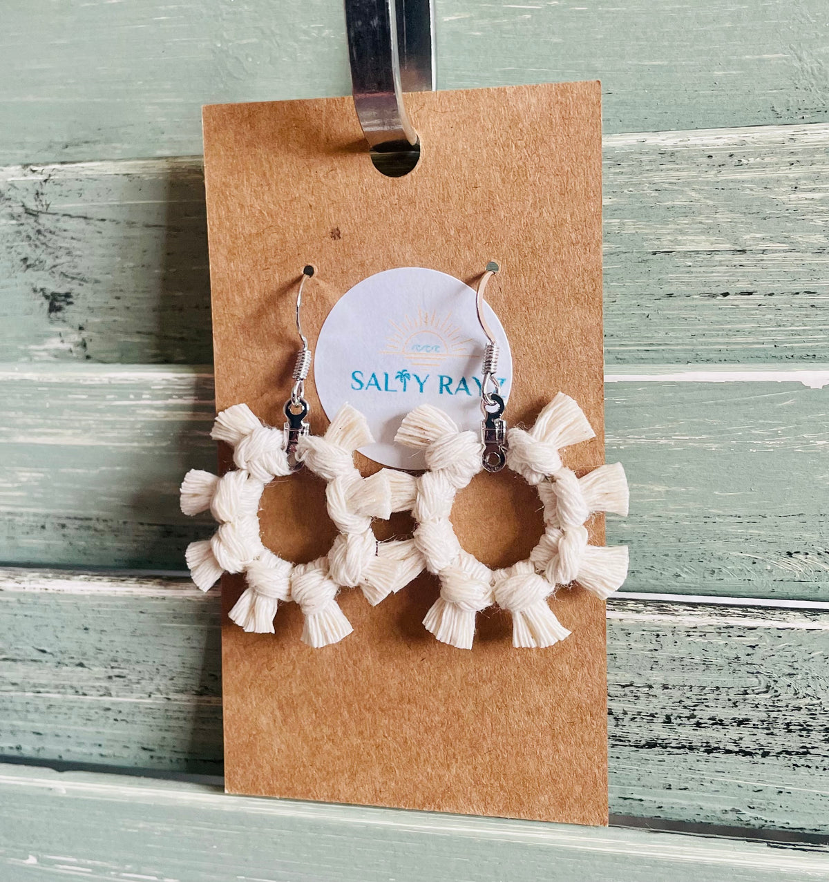 Macrame Earrings -Sunshine