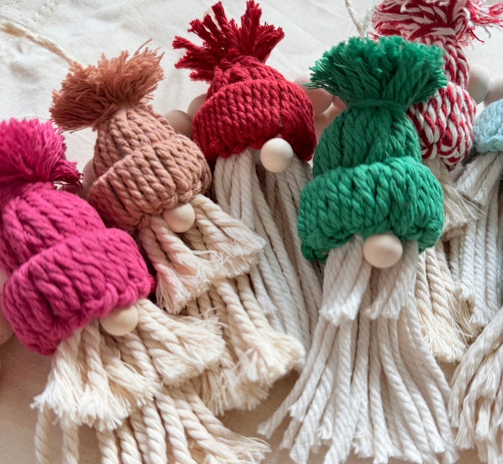 Santa Macrame Gnomes