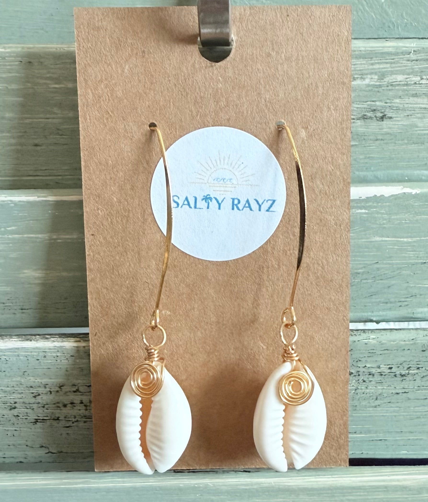 Cowrie Drop Earrings