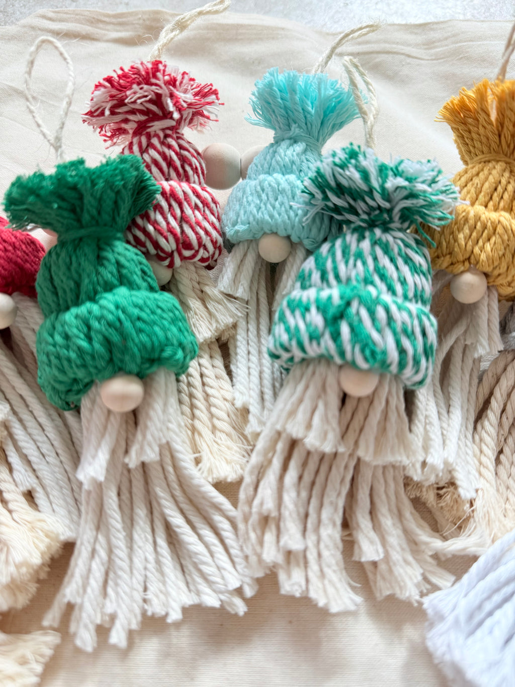 Santa Macrame Gnomes