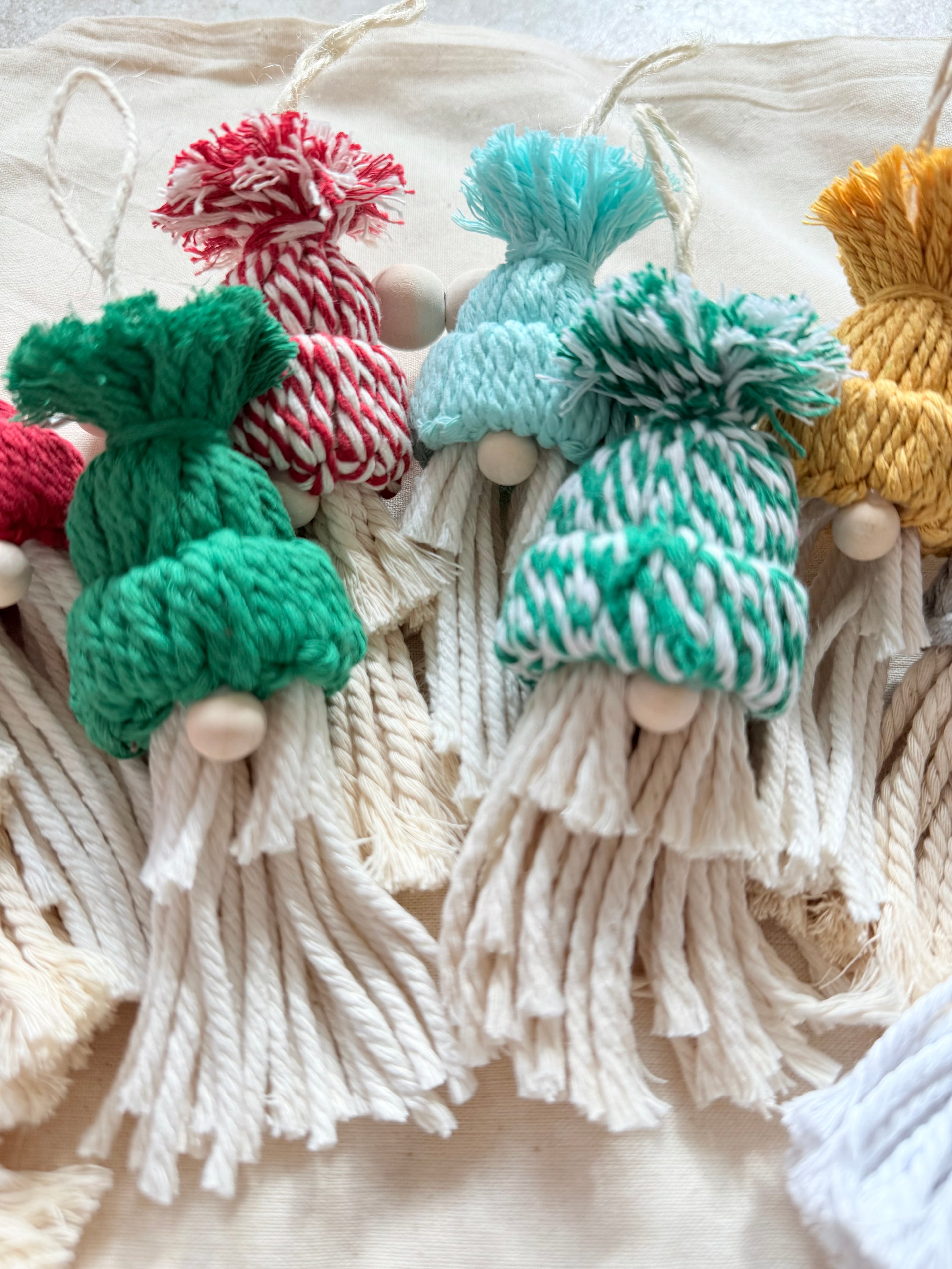 Santa Macrame Gnomes