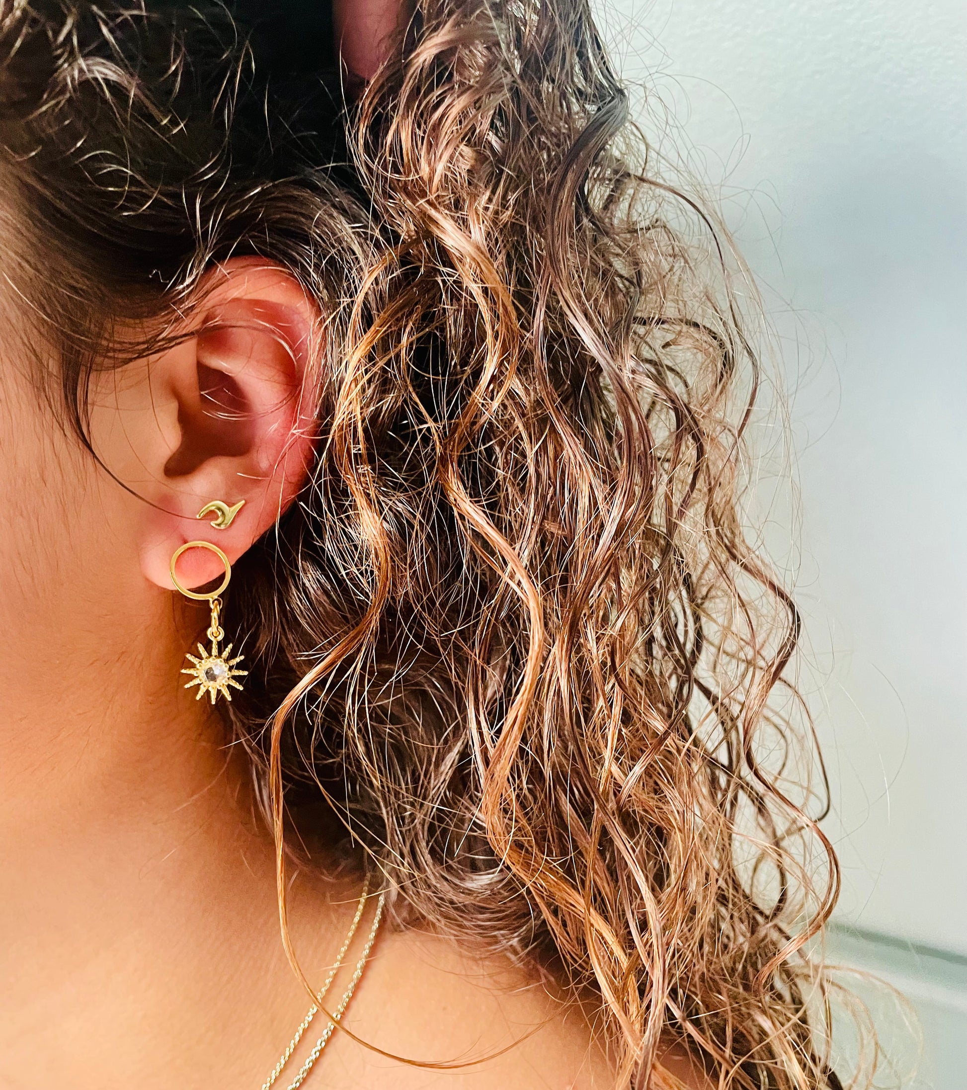 Sun Lover Stud Earrings