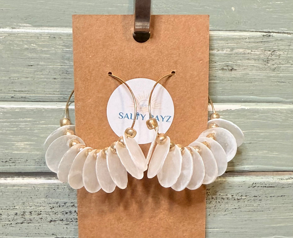 Pearly Coast Hope Earrings: Small