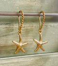 Twisted Star Fish Earrings