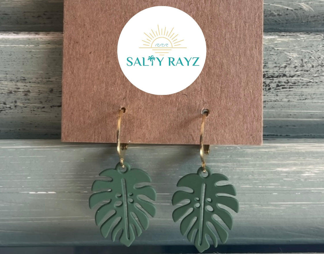 Mini Monstera Collection: Earring