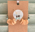 Sand Dunes Hoop Earrings