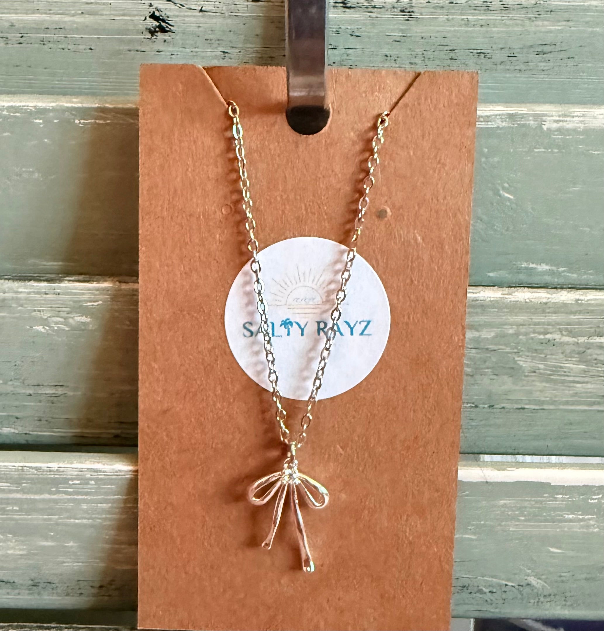 Sophia Bow Necklace