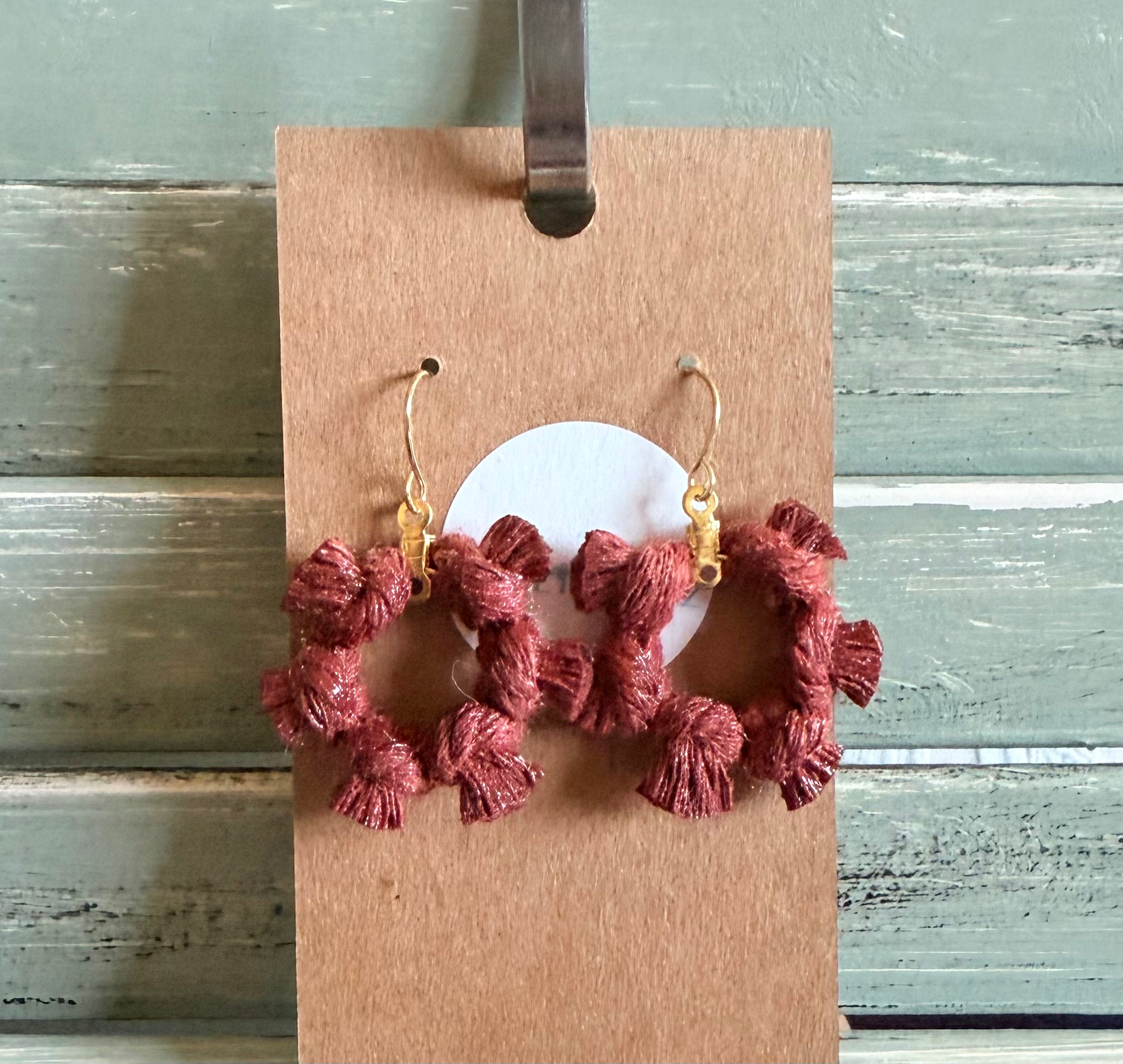 Macrame Earrings -Sunshine
