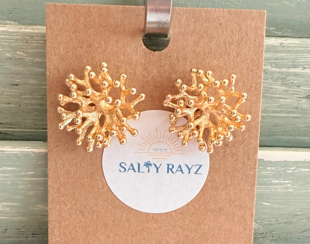 Coral Reef Stud Earrings