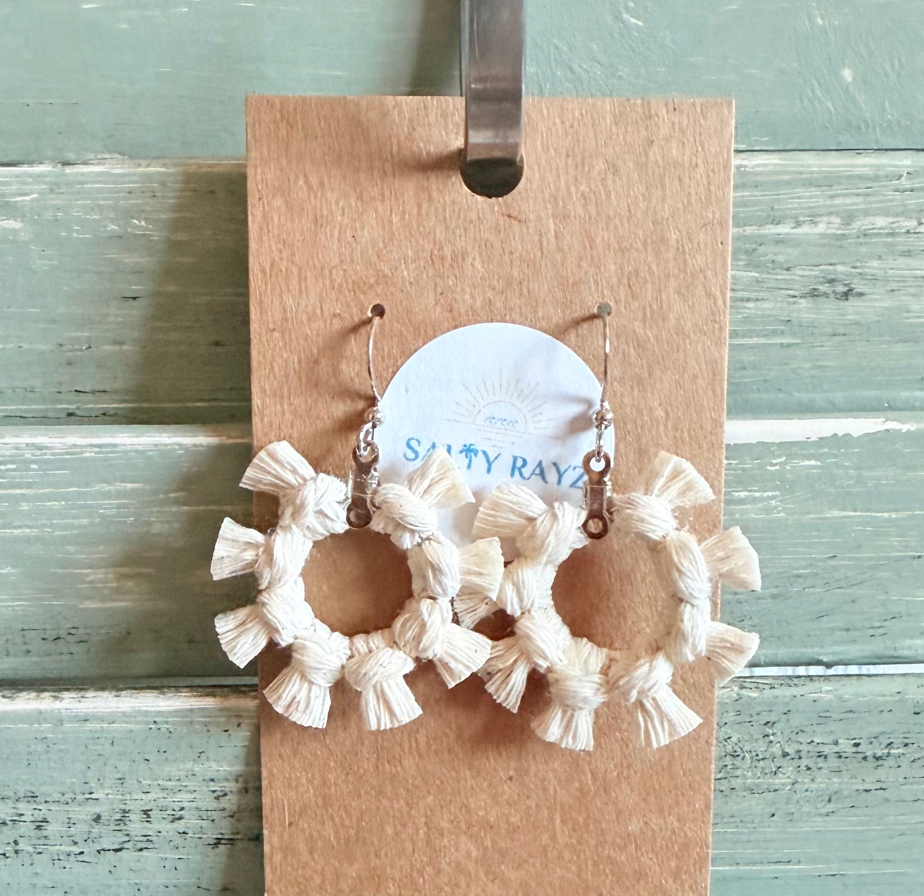 Macrame Earrings -Sunshine